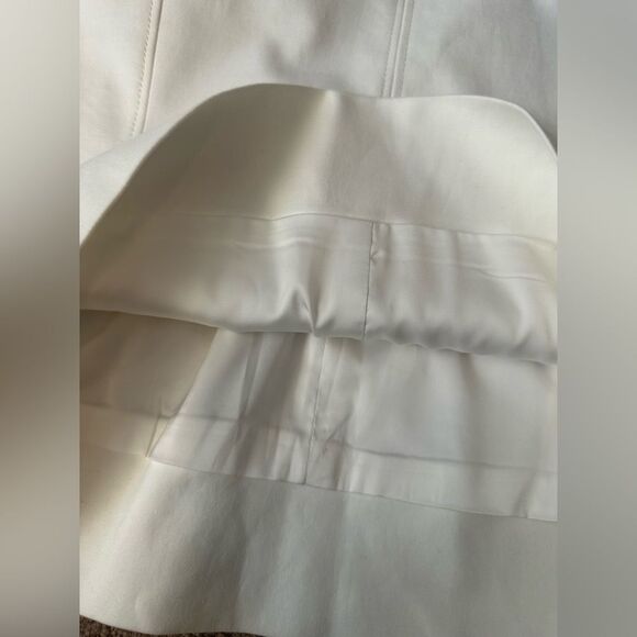 HELMUT LANG WHITE FRAME STRETCH BODYCON DRESS 4 - Picture 11 of 13